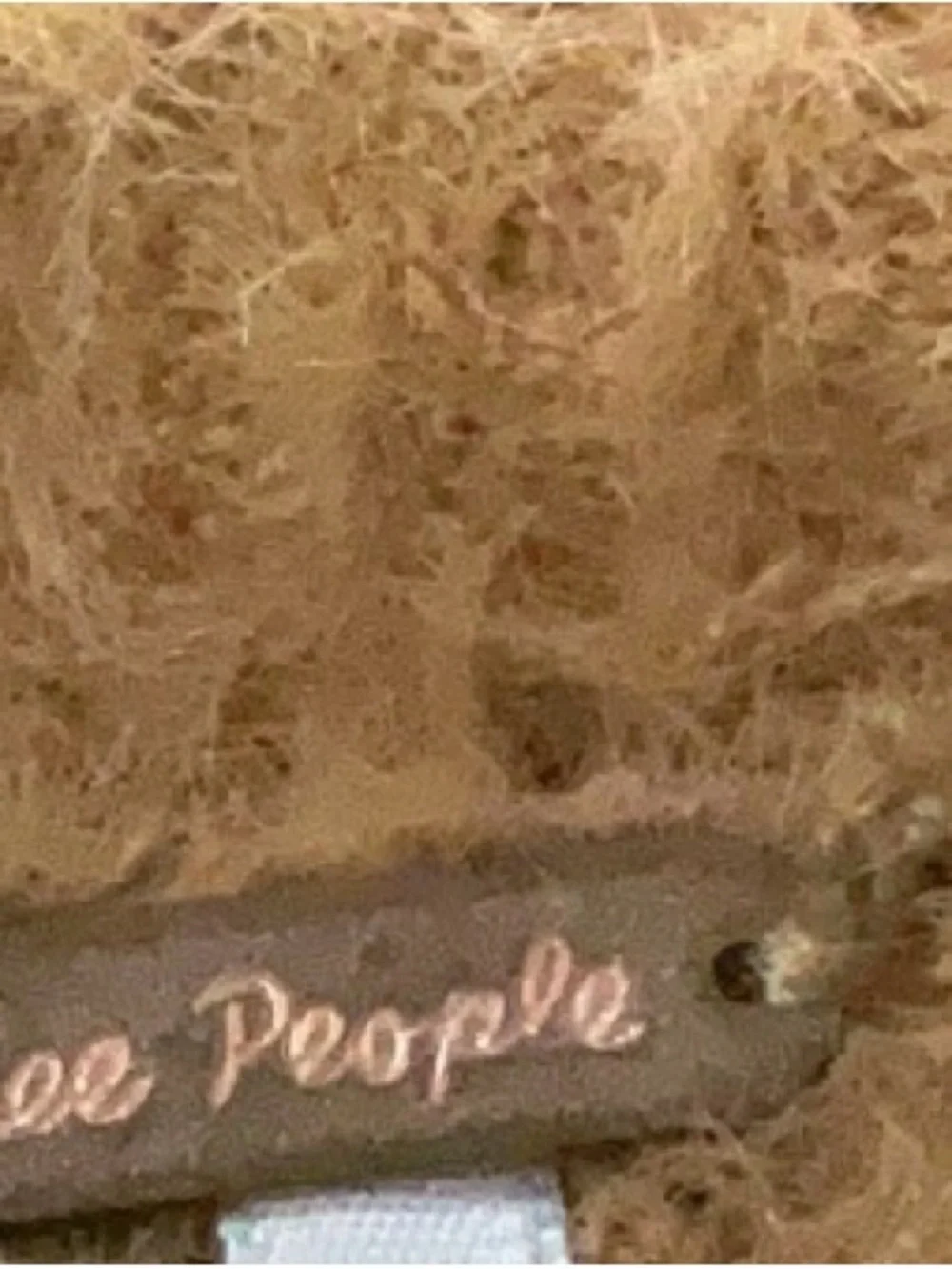 Free people Cozy Off-Shoulder Fuzzy Sweater
